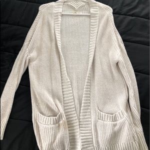 Cream cardigan